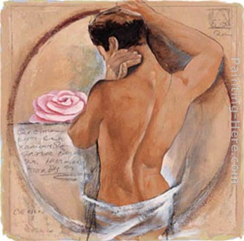 Thoughts of Beauty painting - Talantbek Chekirov Thoughts of Beauty art painting